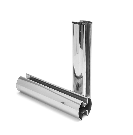 半岛网页版镜面管、半岛网页版槽管、半岛网页版圆单槽管、玻璃扶手用槽管