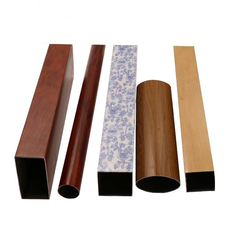 彩色半岛网页版木纹扶手管