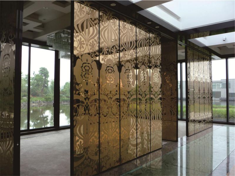 304玫瑰金半岛网页版屏风厂家