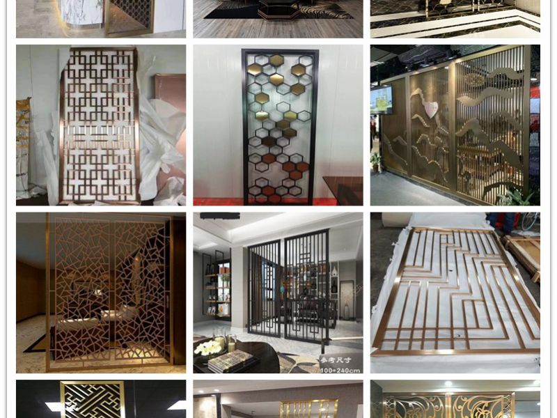 家庭装饰主张运用3~5mm厚的半岛网页版板做屏风