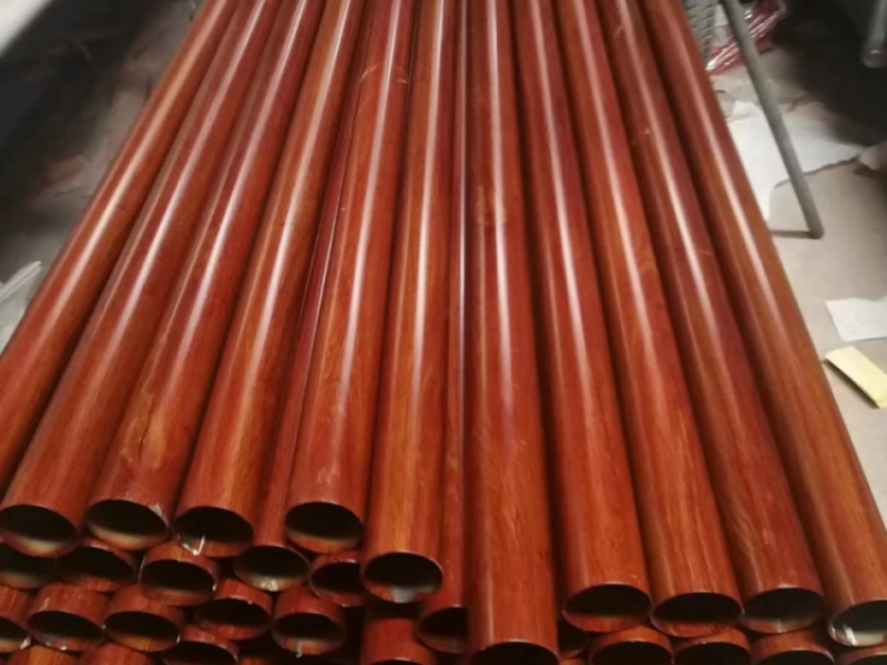 半岛网页版管厂家*半岛网页版管木纹转印工艺